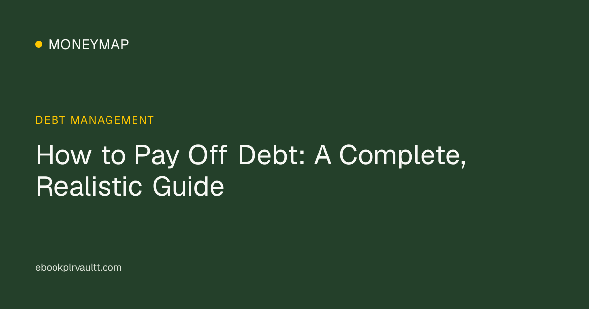 How to Pay Off Debt: A Complete, Realistic Guide — cover image