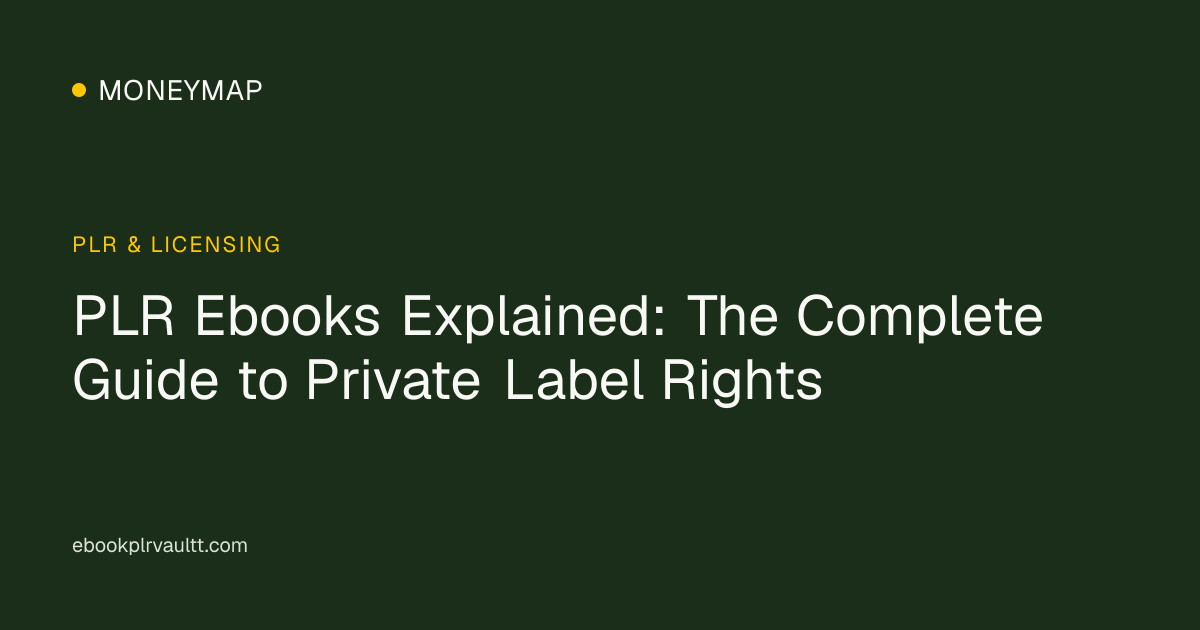 PLR Ebooks Explained: The Complete Guide to Private Label Rights — cover image